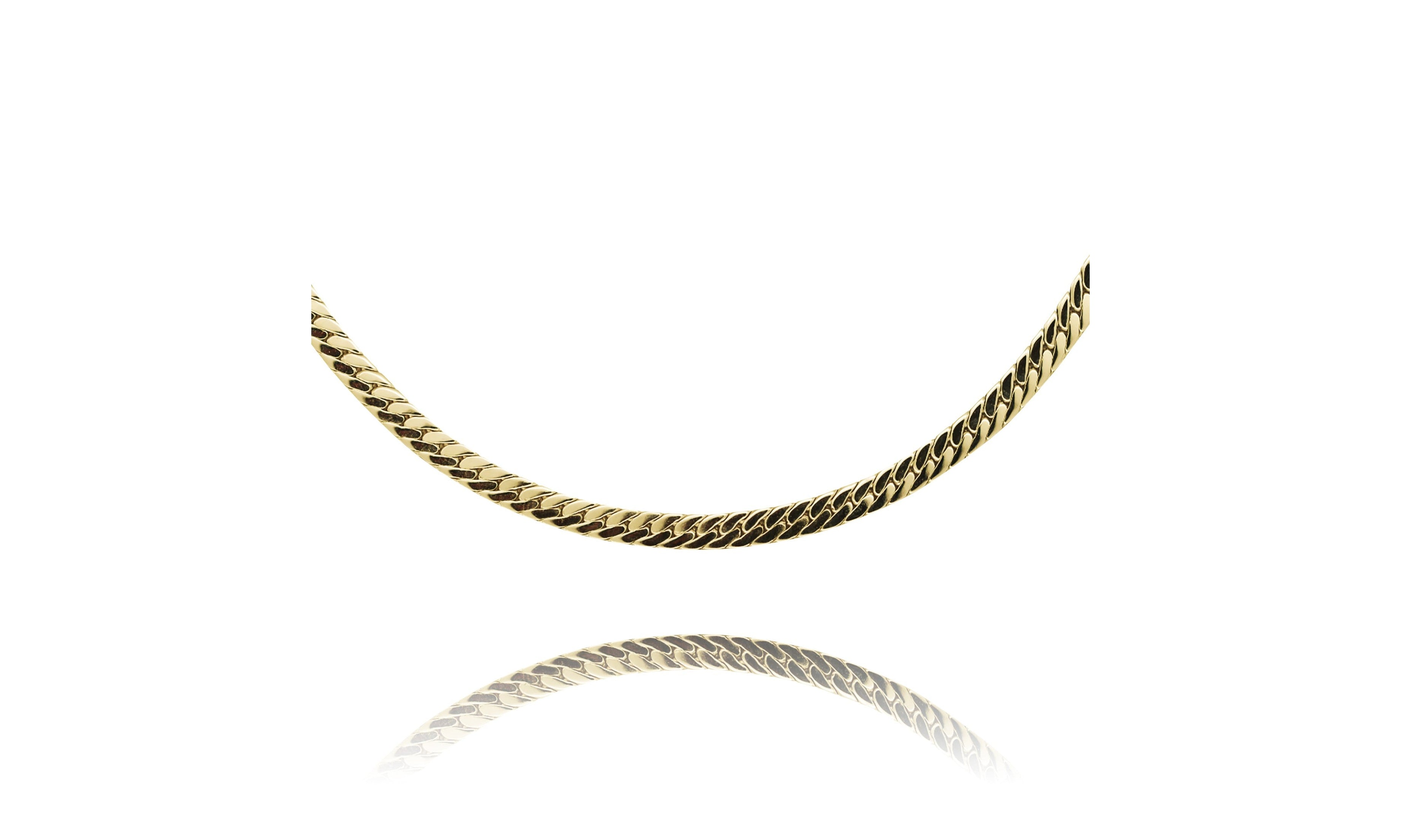 SNAKE CHAIN NECKLACE.