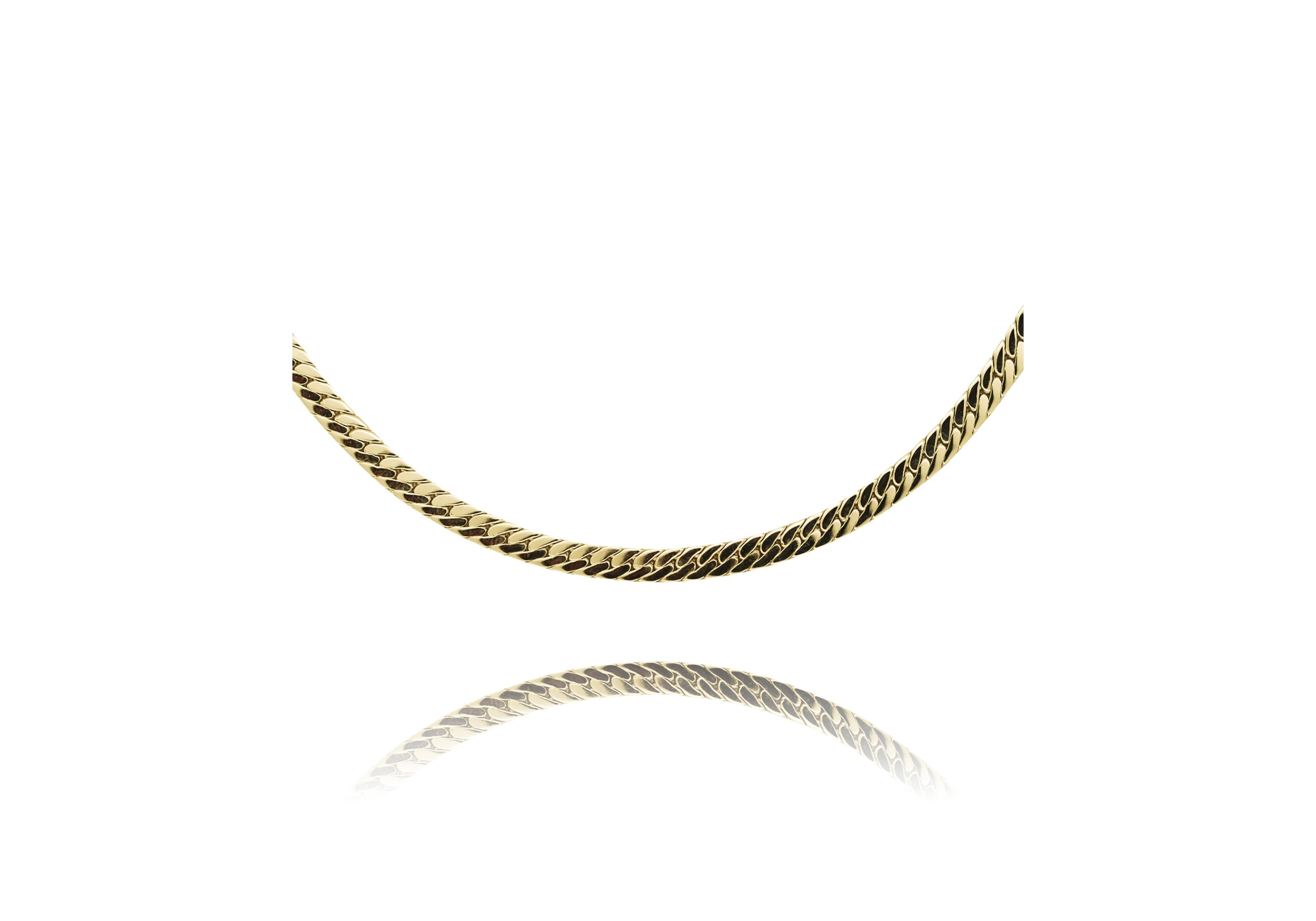 SNAKE CHAIN NECKLACE.
