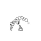 CURB CHAIN NECKLACE.