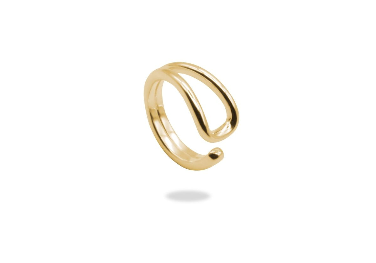 Double recta ear-cuff.