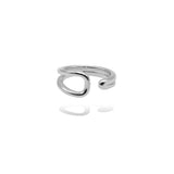 Double recta ear-cuff.