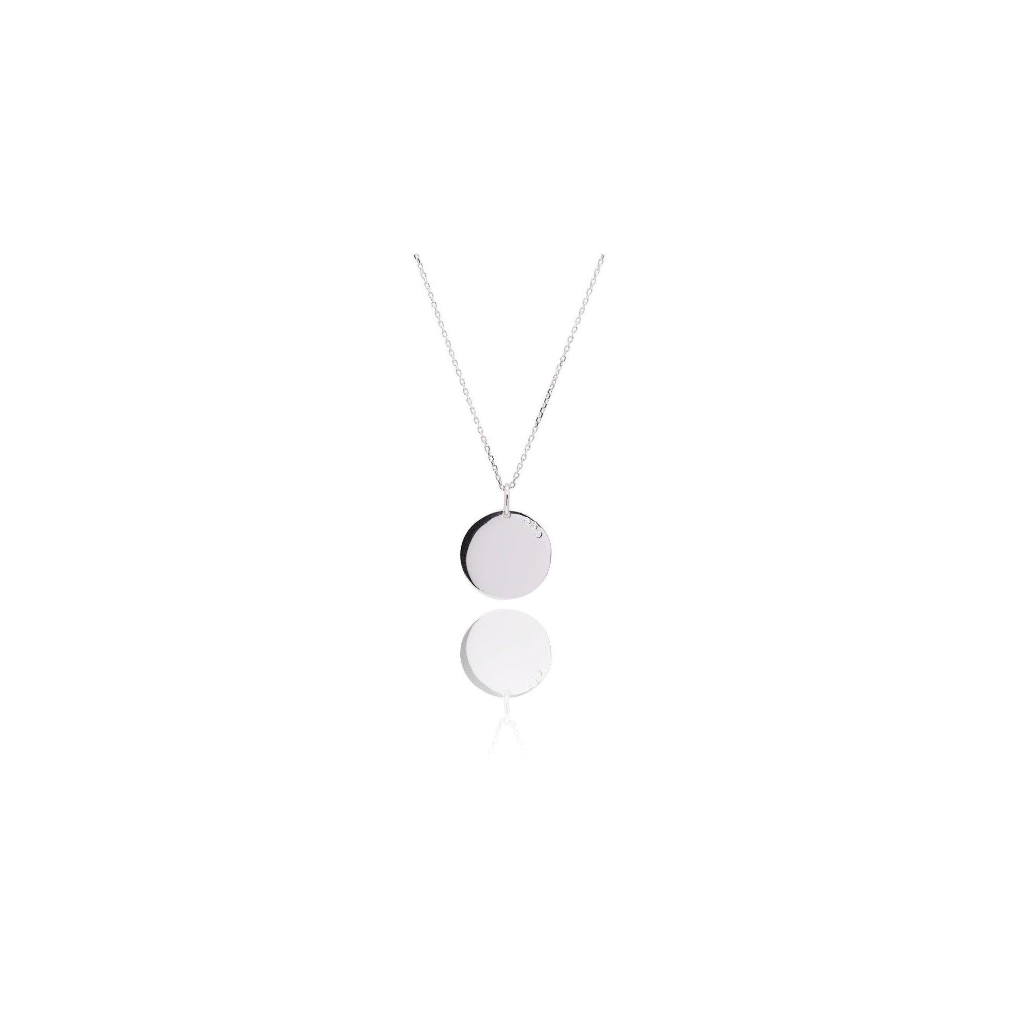 Engravable Plate Necklace.