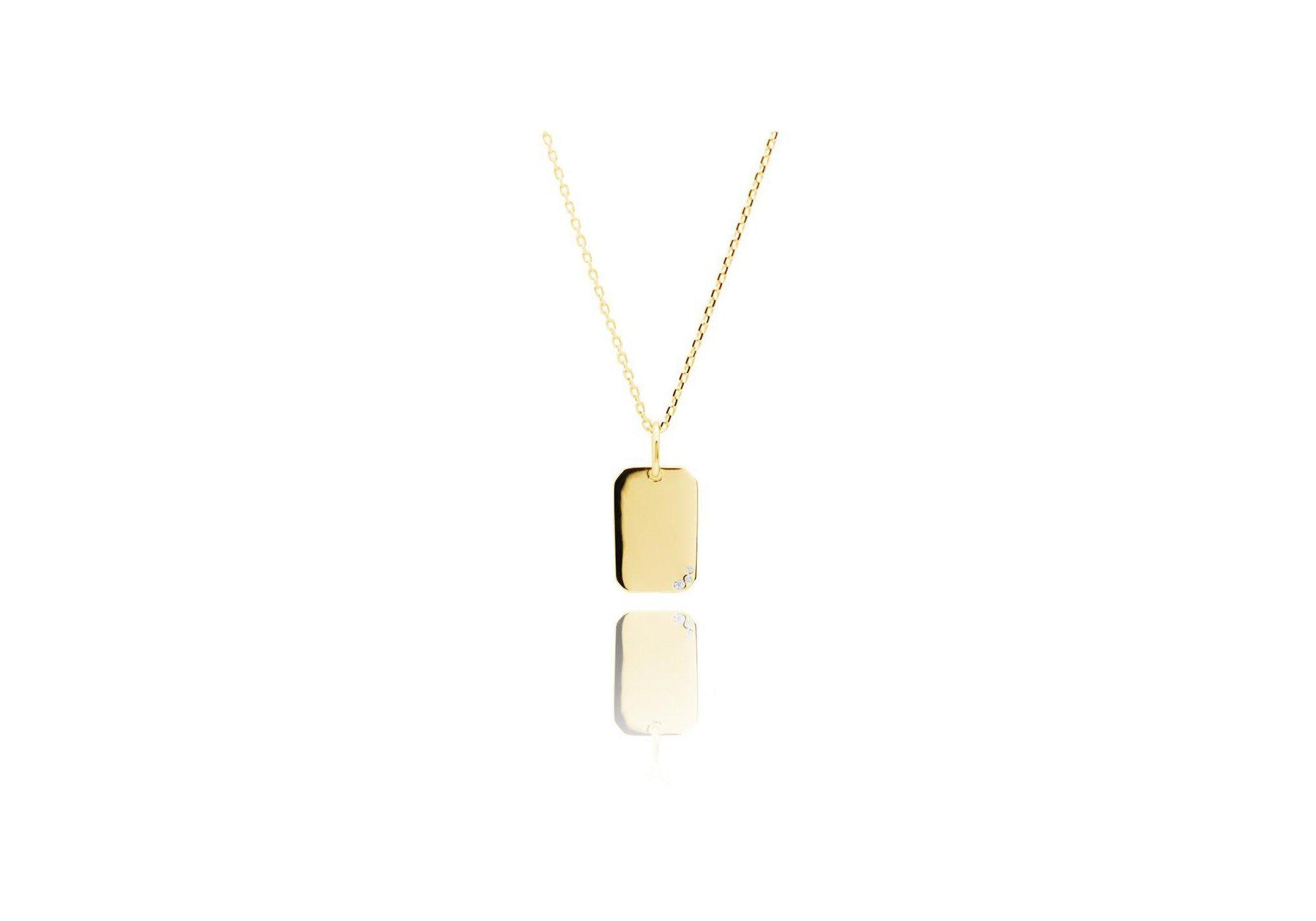Engravable Tag Necklace.