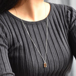 Engravable Tag Necklace.