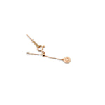ベゼルモアサナイトネックレス 0.1ct/0.3ct.
