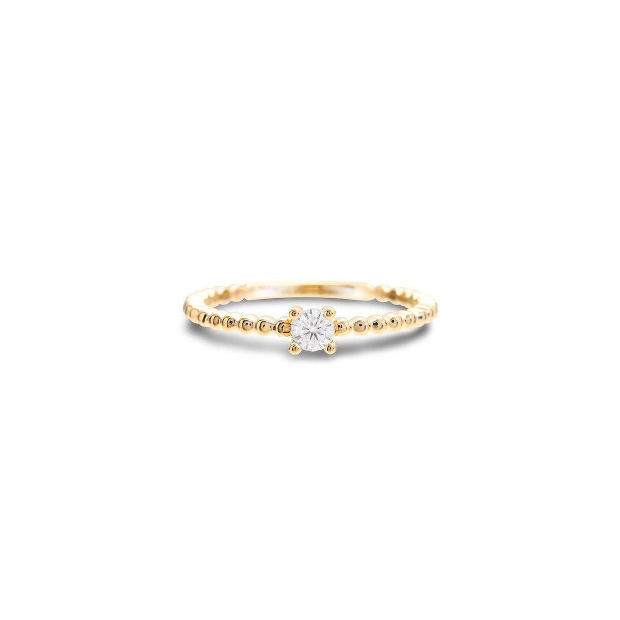 Moissanite Grano Ring【Pinky Ring】.