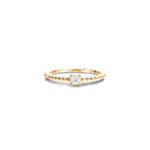 Moissanite Grano Ring【Pinky Ring】.