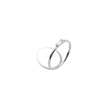 シングルバゲットモアサナイトリング【Pinky Ring】.