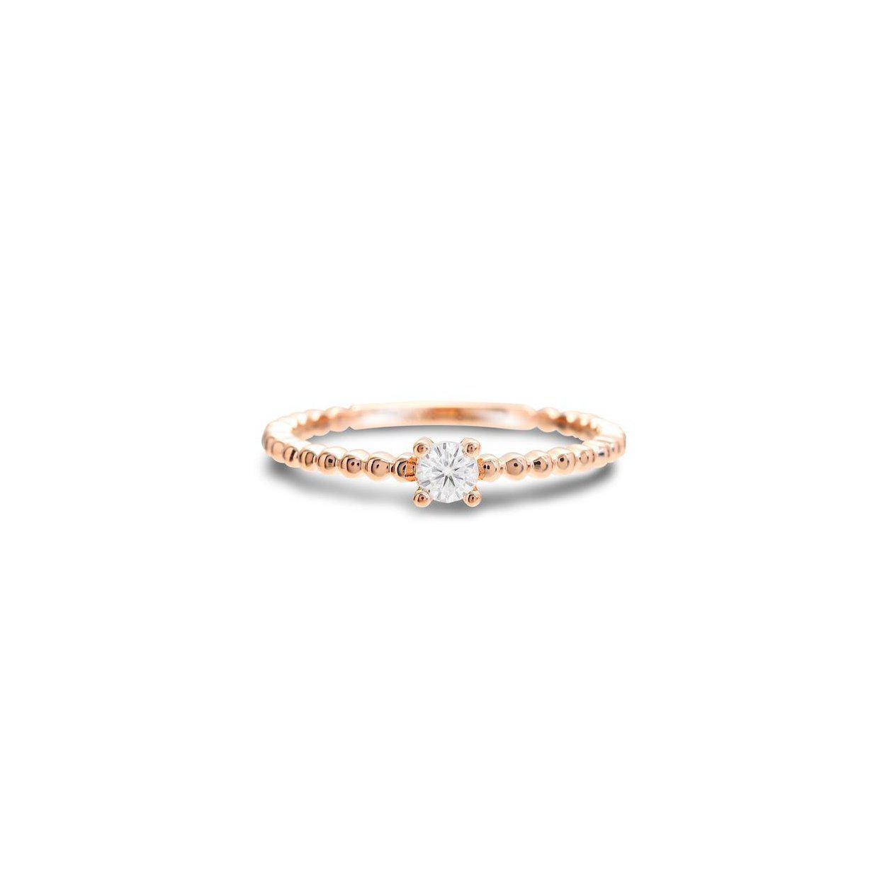 Moissanite Grano Ring【Pinky Ring】.