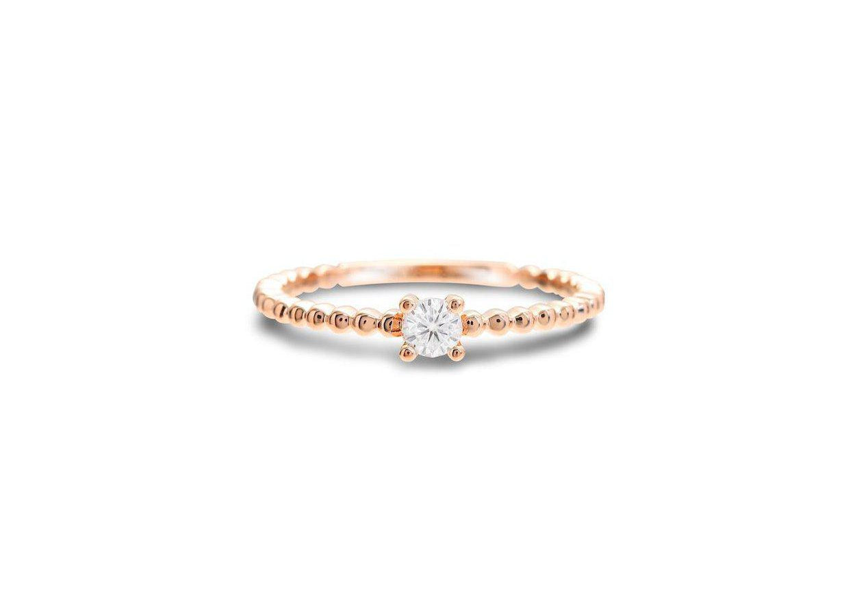 Moissanite Grano Ring【Pinky Ring】.