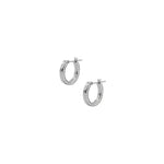Pop hoop earring.