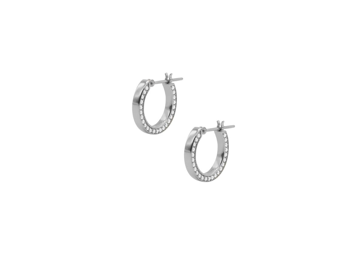 Pop hoop earring.