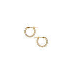 Pop hoop earring.