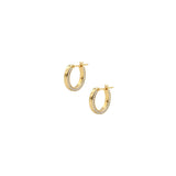 Pop hoop earring.