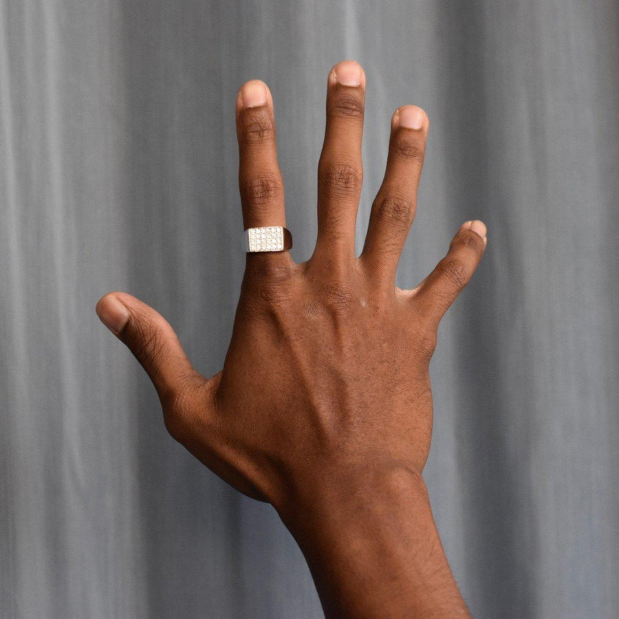 Rectangle Moissanite Ring-リング-GYPPHY｜モアサナイトジュエリー