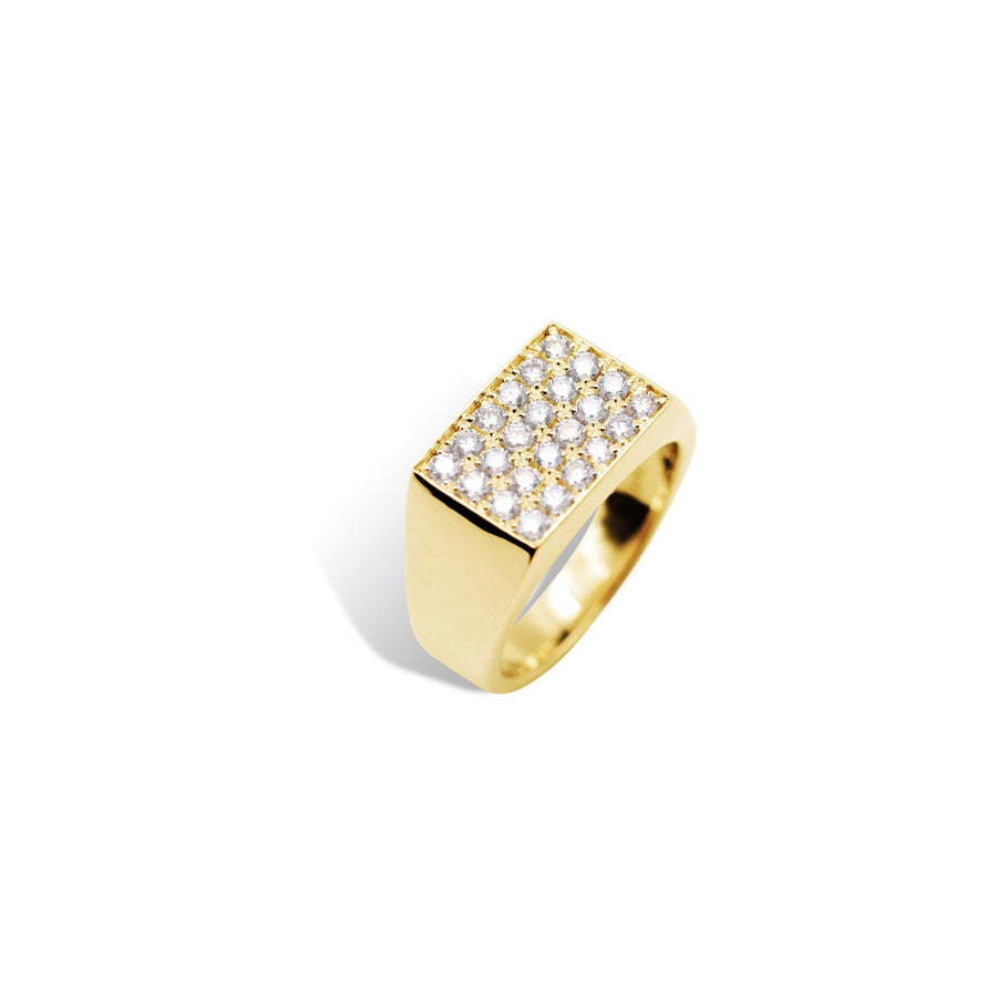Rectangle Moissanite Ring-リング-GYPPHY｜モアサナイトジュエリー