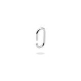 Rounded rectangle ear-cuff.