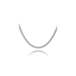 Small Curb Chain Necklace.