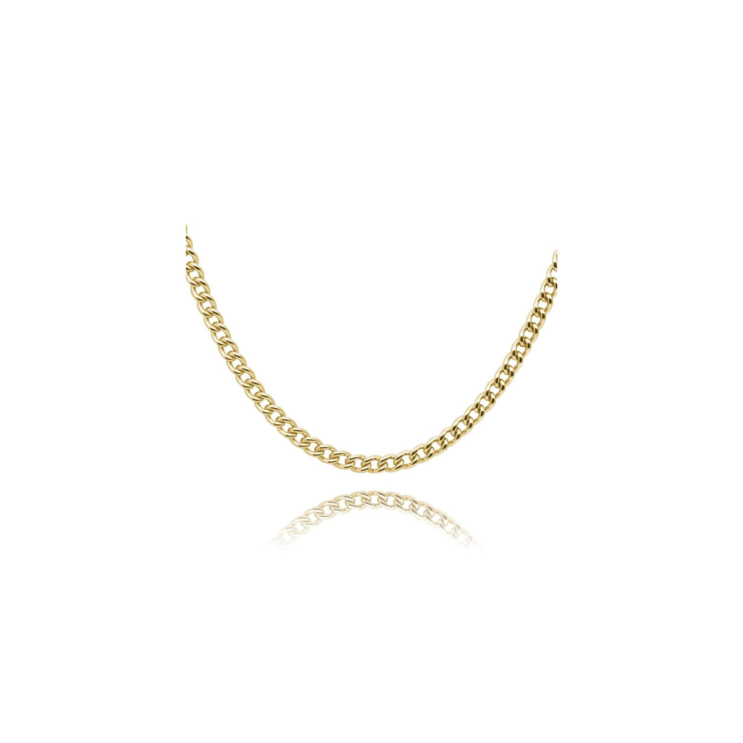 Small Curb Chain Necklace.