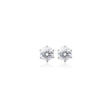 Small Moissanite Studs　0.1ct/0.3ct.