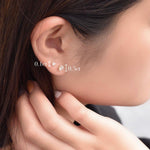 Small Moissanite Studs　0.1ct/0.3ct.