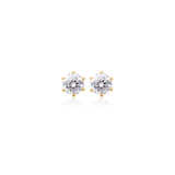 Small Moissanite Studs　0.1ct/0.3ct.