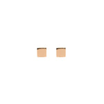 Square pop earring.